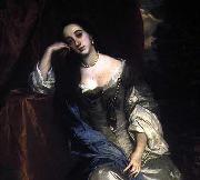 John Michael Wright Lely's Duchess of Cleveland as the penitent Magdalen painting